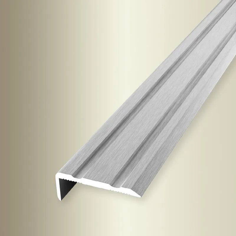 Abverkauf Küberit Treppenkanten- & Winkelprofile H 10 mm B 24.5 mm L 1000 mm Einfasshöhe 0 - 7 mm