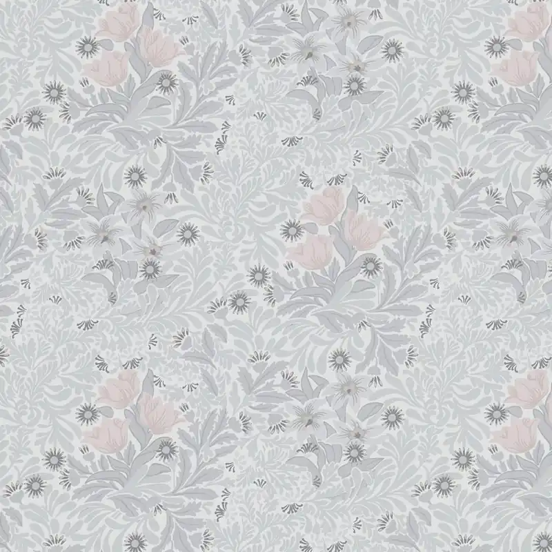 A.S. Creation | Art of Eden | 390575 | Vliestapete | Blumenoptik | 10.05 x 0.53 m | Grau Online Kaufen