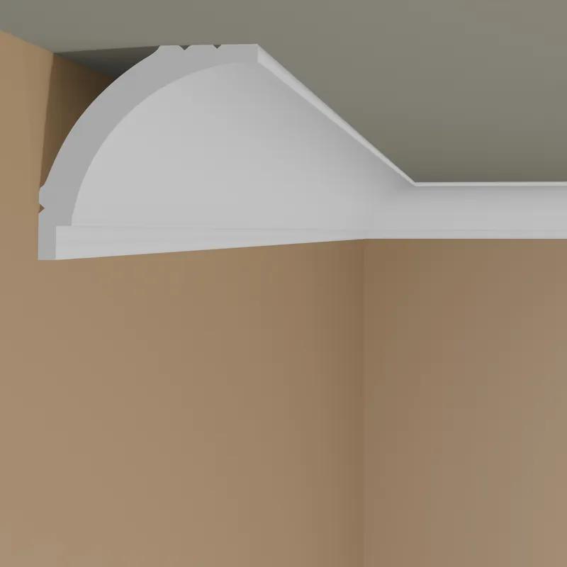 NMC Stuckleiste WT16 WALLSTYL Polystyrol 45 x 45 x 2000 mm Weiß Deckenleiste Beliebt