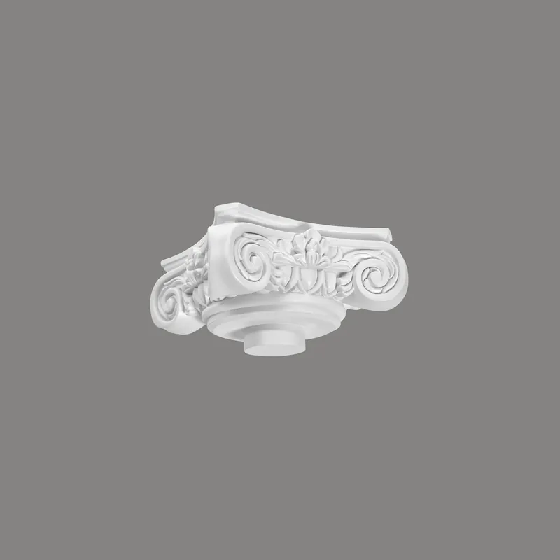 Mardom Kapitell C1000-1W Profoam 265 x 265 x 110 mm Weiß für Vollsäule und Fußteil Preisknaller