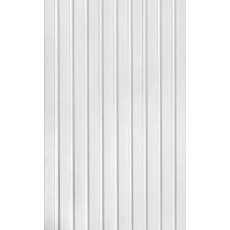 Highlight Mardom Medio Wandpaneel L0201T Polyforce 121 x 12 x 2000 mm Weiß Akustikpaneel überstreichbar