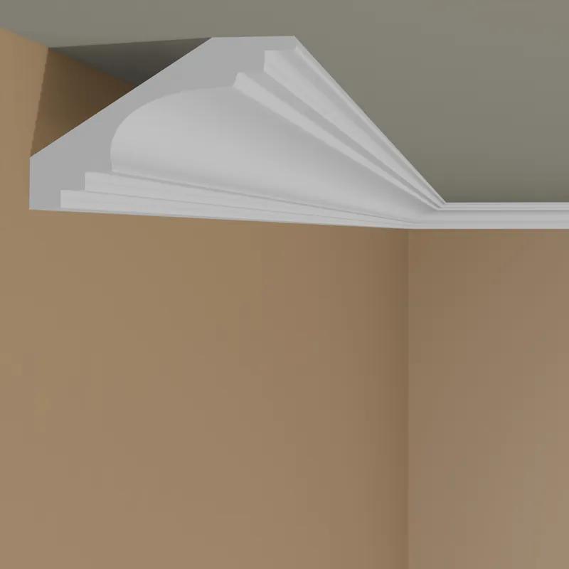 Mardom Deckenleiste MDB152 Profoam 76 x 76 x 2000 mm Weiß Stuckleiste Meistverkauft