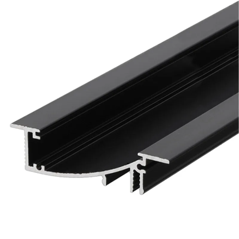 Highlight LED Alu Profil "Dongo" 53 x 13,5 x 2000 mm Aluminium LED Profil für LED Beleuchtung