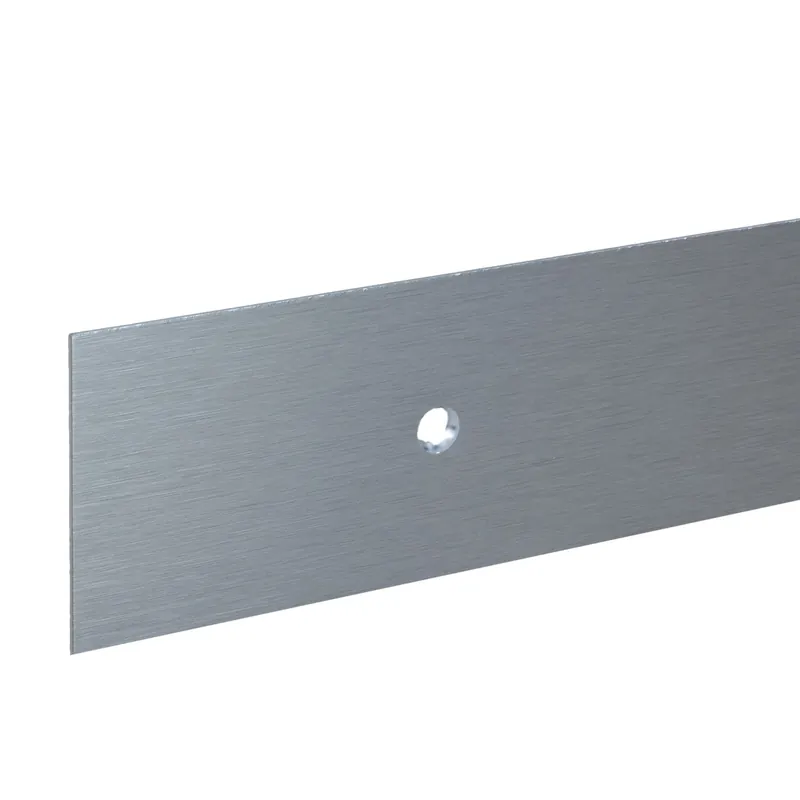 Auer Sockelleiste Metall H 100 mm Sockelleiste Aluminium Wasserfest Modern Markenprodukt