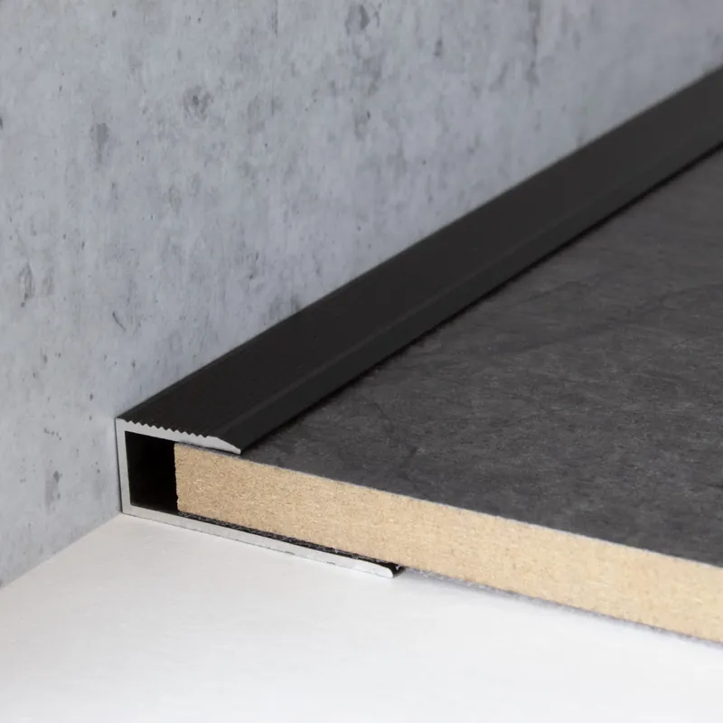 Zertifiziert Abschlussprofil Einfasshöhe 8.5 mm Breite 34 mm Einfassbreite 15.6 mm Einfassprofil Alu PROVISTON