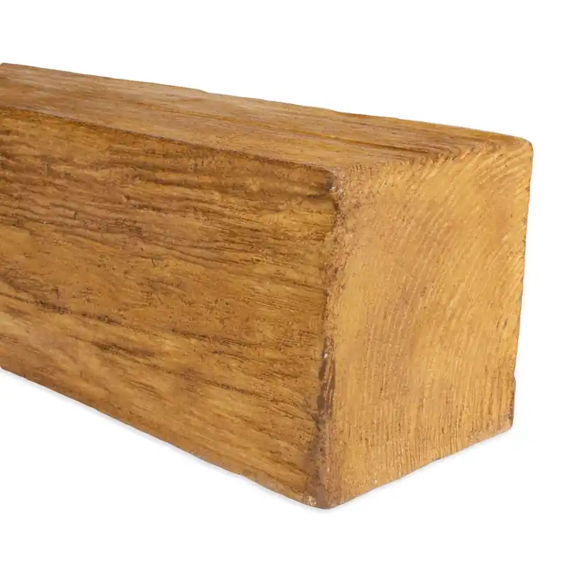 Jetzt Bestellen Elite Decor | PU-Balken "ED106" | Polyurethan | 120 x 120 mm | Eiche Hell | Deckenbalken