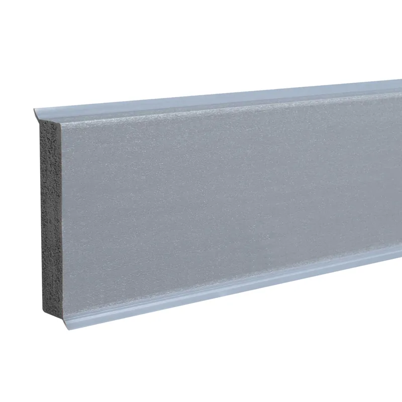 PVC | Sockelleiste | Hartschaum | Fußleiste | Monopoli | 12 x 60 x 2500 mm | glatt | versch. Farben Sofort Bestellen