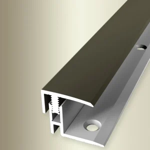 PROVISTON Einfass- & Abschlussprofile Breite 21 mm Einfasshöhe 12 - 17 mm Alu eloxiert Direktkauf