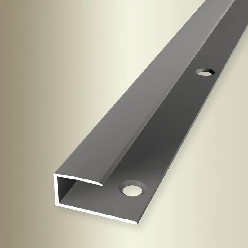 Direkt Vom Hersteller Küberit Einfass- & Abschlussprofile B 23 mm L 2700 mm Einfasshöhe 6 - 15.5 mm Alu elox