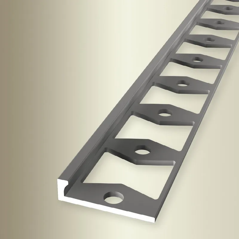 Direktkauf Küberit Einfass- & Abschlussprofile H 4.5 mm B 21 mm L 2500 mm Einfasshöhe 3 mm Alu elox