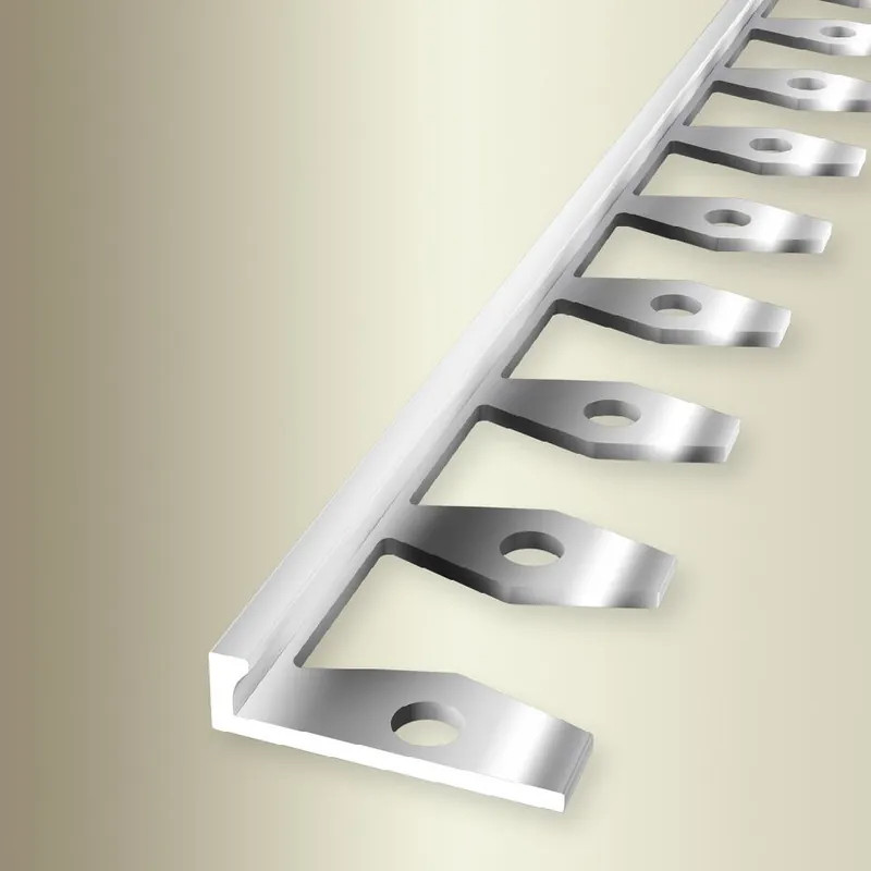 Jetzt Kaufen Küberit Einfass- & Abschlussprofile H 4.5 mm B 21 mm L 2500 mm Einfasshöhe 3 mm Alu elox