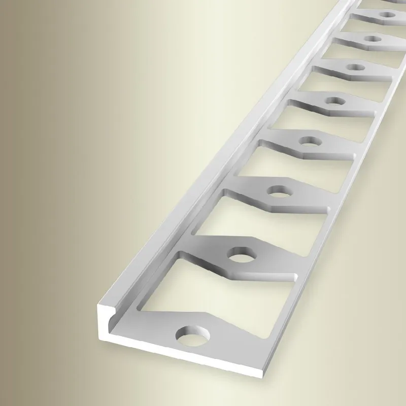 Küberit Einfass- & Abschlussprofile H 6 mm B 21 mm L 2500 mm Einfasshöhe 4.5 mm Alu elox Markenware