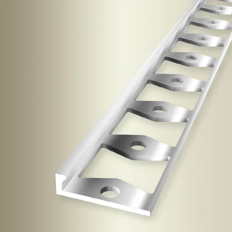 Angebot Küberit Einfass- & Abschlussprofile H 6 mm B 21 mm L 2500 mm Einfasshöhe 4.5 mm Alu elox