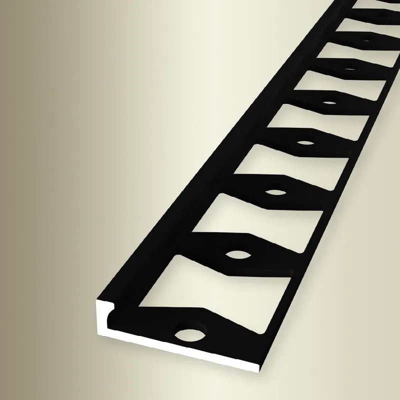 Küberit Einfass- & Abschlussprofile H 6 mm B 21 mm L 2500 mm Einfasshöhe 4.5 mm Alu elox Versand Am Gleichen Tag