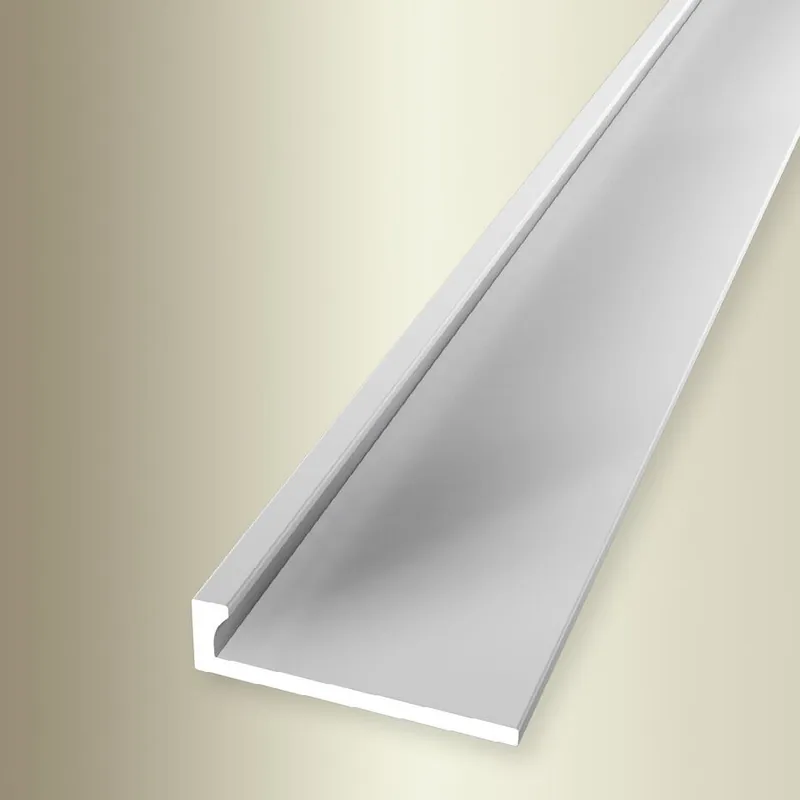 Küberit Einfass- & Abschlussprofile H 6 mm B 21 mm L 2500 mm Einfasshöhe 4.5 mm Alu elox Zertifiziert