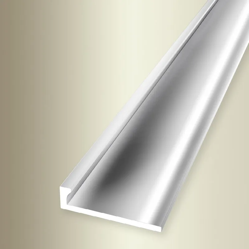 Küberit Einfass- & Abschlussprofile H 6 mm B 21 mm L 2500 mm Einfasshöhe 4.5 mm Alu elox Direktkauf