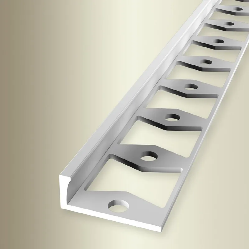 Küberit Einfass- & Abschlussprofile Höhe 9.5 mm Breite 22.5 mm L 2500 mm Einfasshöhe 8 mm Sichere Zahlung