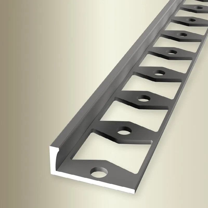 Küberit Einfass- & Abschlussprofile H 11.8 mm B 22.5 mm L 2500 mm Einfasshöhe 10.3 mm Wochenendangebot