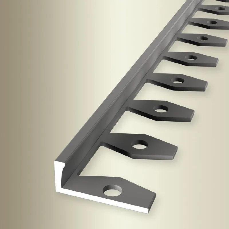 Küberit Einfass- & Abschlussprofile H 11.8 mm B 22.5 mm L 2500 mm Einfasshöhe 10.3 mm Highlight