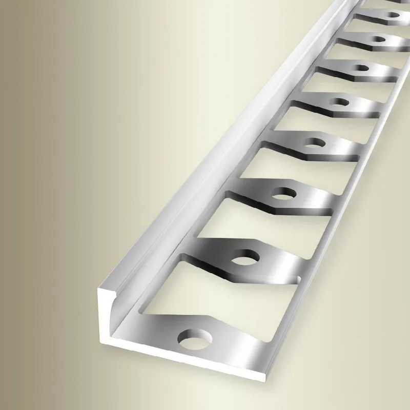 Küberit Einfass- & Abschlussprofile Höhe 7.5 mm Breite 22.5 mm L 2500 mm Einfasshöhe 6 mm Bestpreis