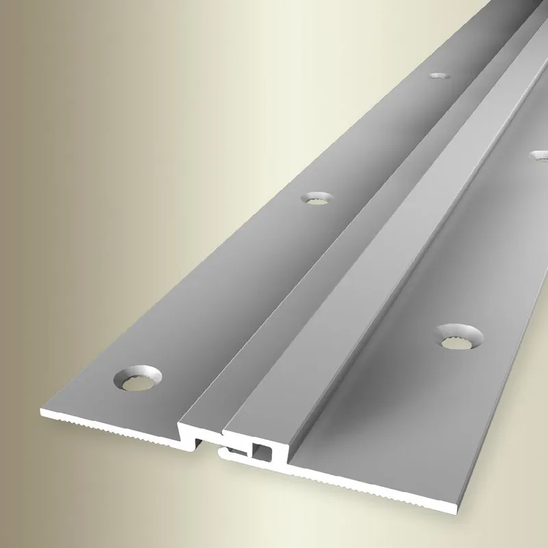 Günstig Küberit Dehnungsfugen- & Fliesenprofile B 53 mm L 2700 mm Einfasshöhe 3 mm Alu eloxiert