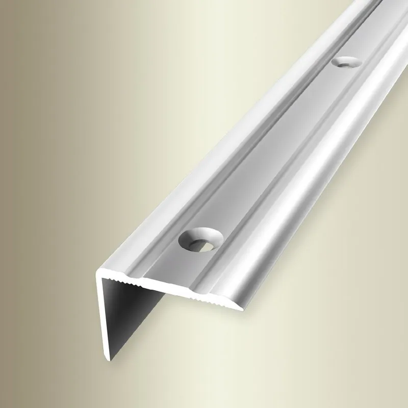 Bestpreis Küberit Treppenkanten- & Winkelprofile H 20 mm B 24.5 mm Einfasshöhe 0 - 17 mm Alu elox