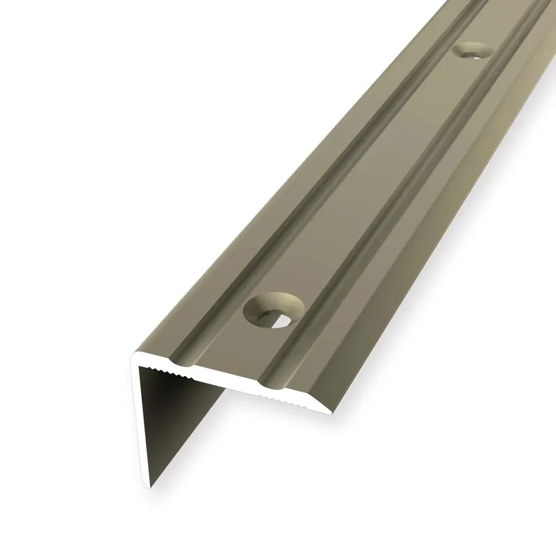 Begrenztes Angebot Treppenprofil 20 x 24.5 mm Aluminium Treppenkantenprofil Winkelprofil versch. Längen Küberit