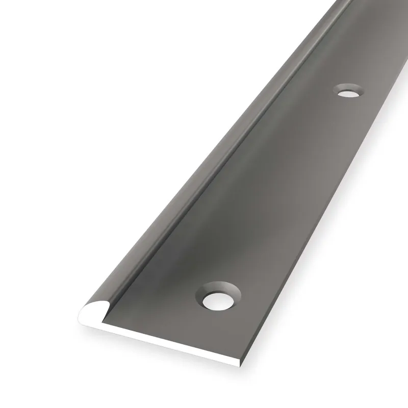 Mega-Angebot Einfassprofil 3.5 x 18 x 2500 mm Aluminium Abschlussprofil Glatt Versenkt Gebohrt Küberit