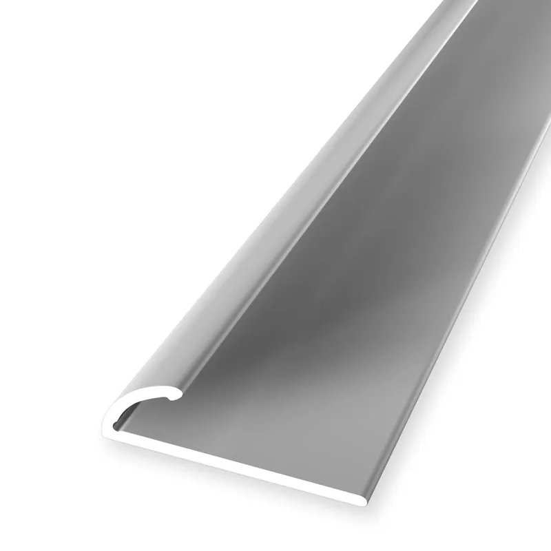 Online Kaufen Einfassprofil 7 x 24 x 2700 mm Aluminium Abschlussprofil Glatt Silber Küberit