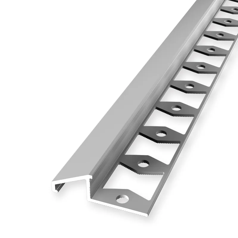 Top-Seller Ausgleichsprofil 10 x 16 x 2500 mm Einfasshöhe 10 mm Rampenprofil Anpassungsprofil Gestanzt Küberit