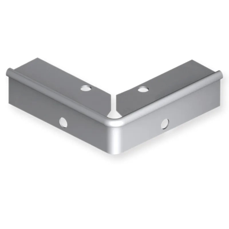 Runde Treppen Ecke 90 Grad 29 x 39 mm Aluminium Treppenkantenprofil Glatt Versenkt Gebohrt Küberit Sale