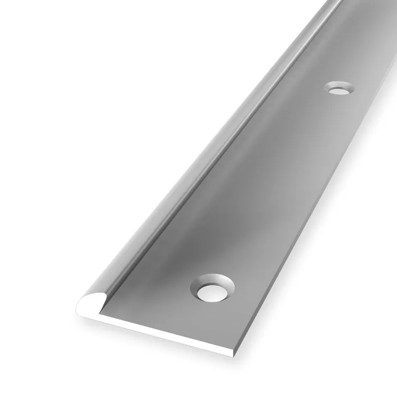 Einfassprofil 3.5 x 18 x 2500 mm Aluminium Abschlussprofil Glatt Versenkt Gebohrt Küberit Billig