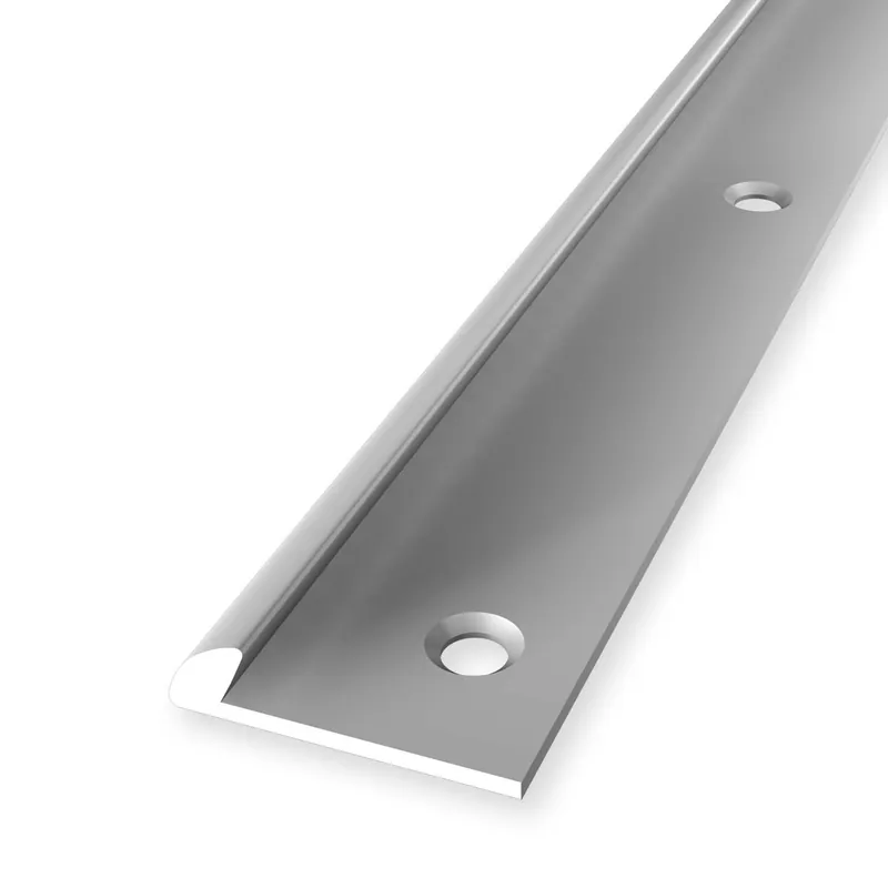 Einfassprofil 4 x 18 x 2500 mm Aluminium Abschlussprofil Glatt Versenkt Gebohrt Küberit Online Kaufen