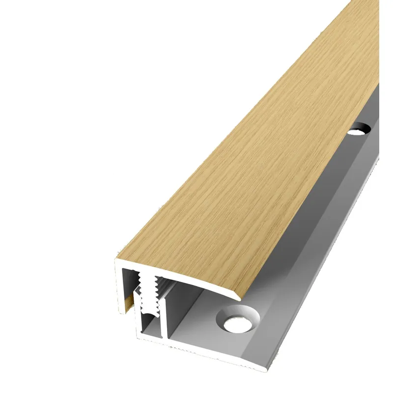 PROVISTON Einfass- & Abschlussprofile Breite 21 mm Einfasshöhe 7 - 12 mm Alu eloxiert Mega-Angebot