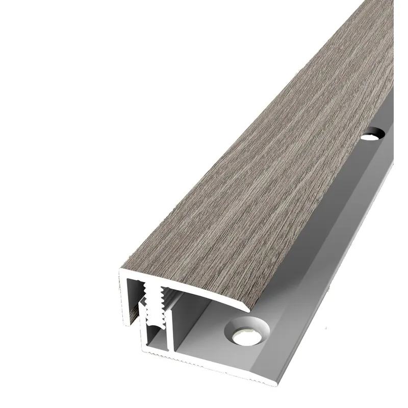 PROVISTON Einfass- & Abschlussprofile Breite 21 mm Einfasshöhe 7 - 12 mm Alu eloxiert Sichere Zahlung