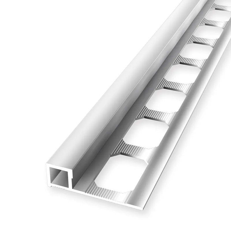 Quadratprofil 9 x 31 mm Einfasshöhe 9 mm Randleistenprofil Geschlossen Gestanzt Küberit Direktkauf