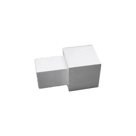 Geprüft Endstück für Quadratprofil 10 x 10 mm Randleistenprofil Zubehör Steckverbindung Küberit