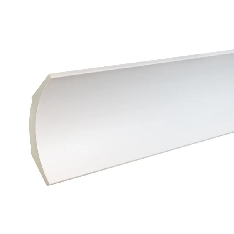 PROVISTON Stuckleiste Kunststoff Weiß - 75 x 75 x 2000 mm Moderne Leiste für die Decke Neue Ware