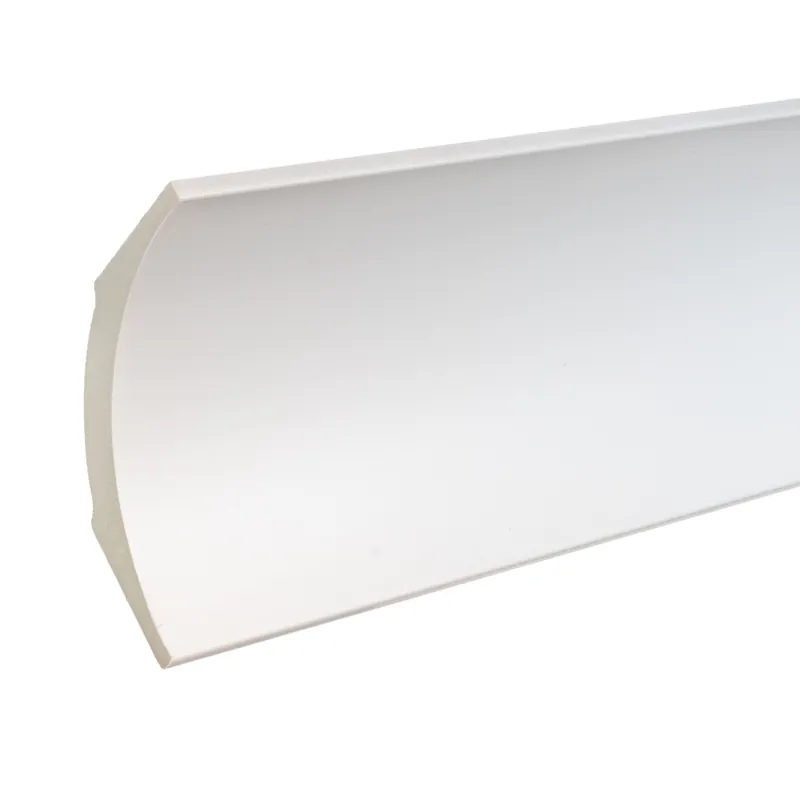 Solange Der Vorrat Reicht PROVISTON Stuckleiste Kunststoff Weiß - 95 x 95 x 2000 mm Moderne Leiste für die Decke