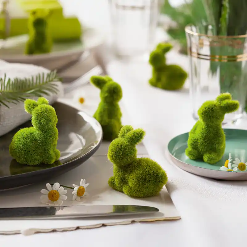 Sonderaktion Mini-Hase "Moos", 12er Set