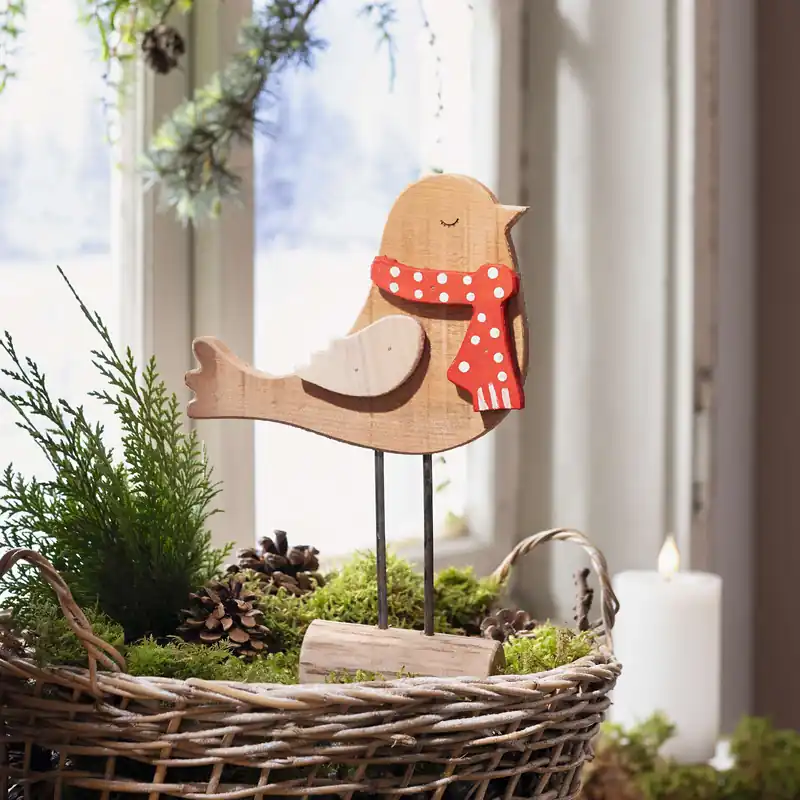 Saisonangebot Figur "Wintervogel"