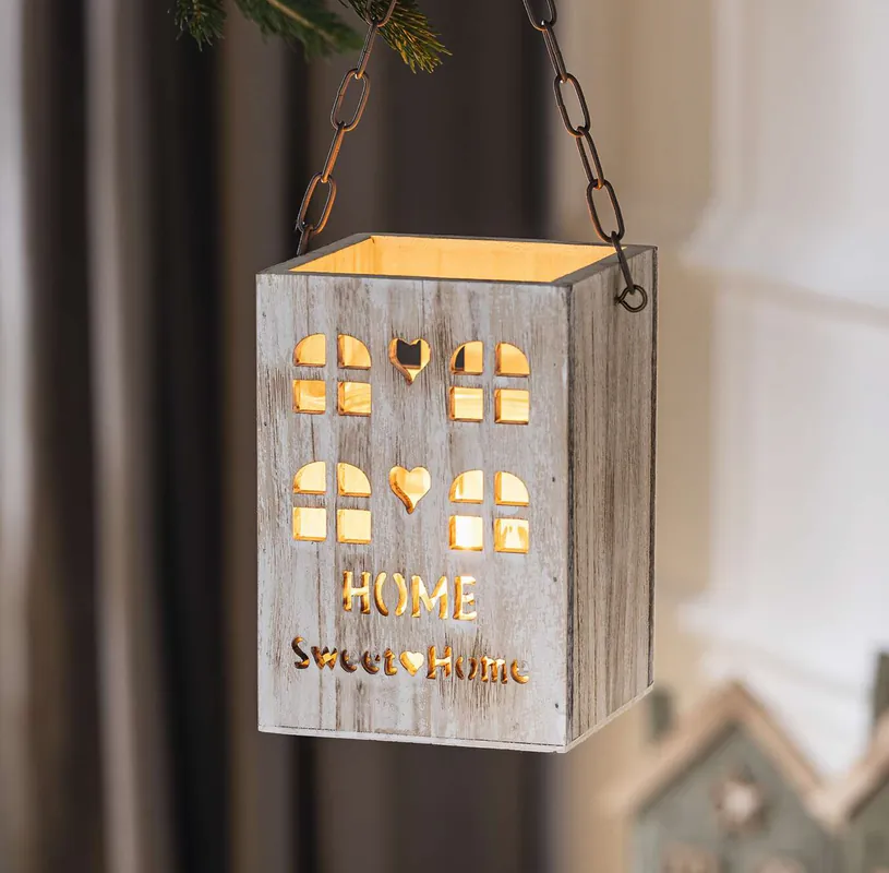 Laterne "Sweet Home" Knallerangebot