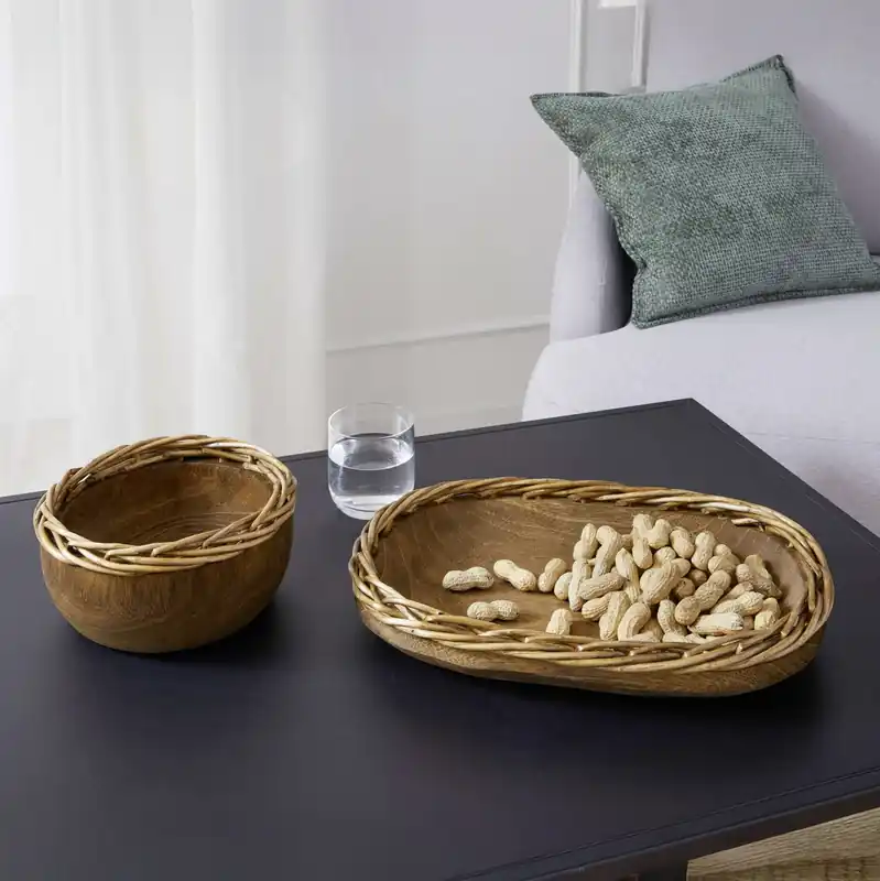 Sonderaktion Schale "Flechtrand", oval