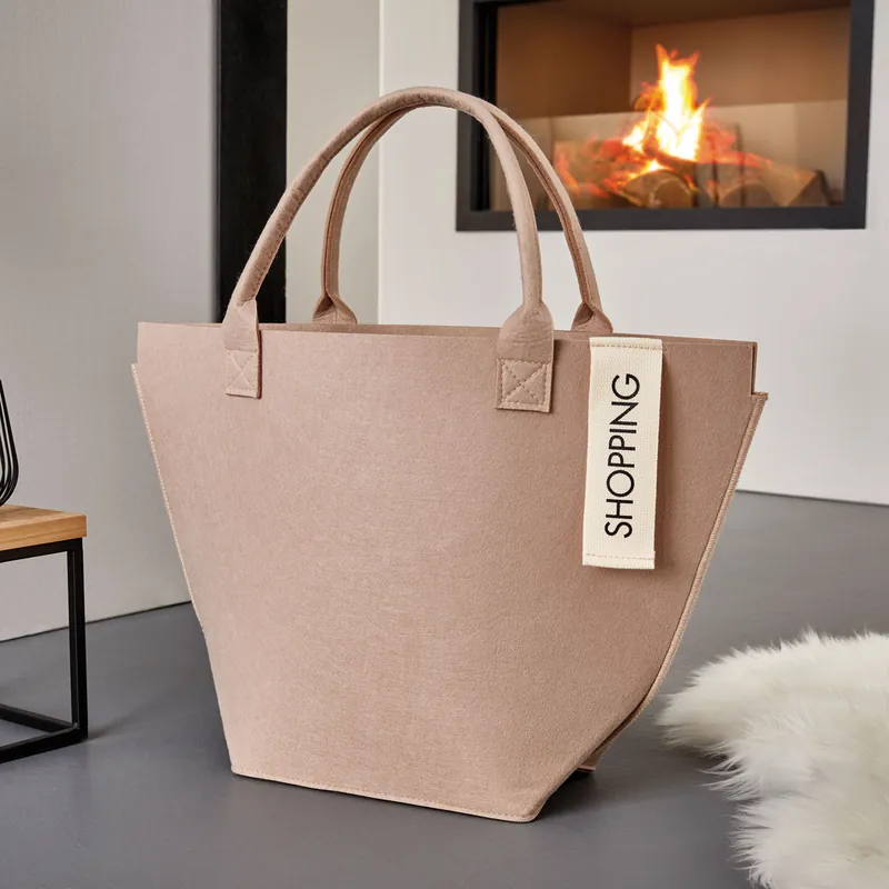 Neu Im Sortiment Filztasche "Shopping"