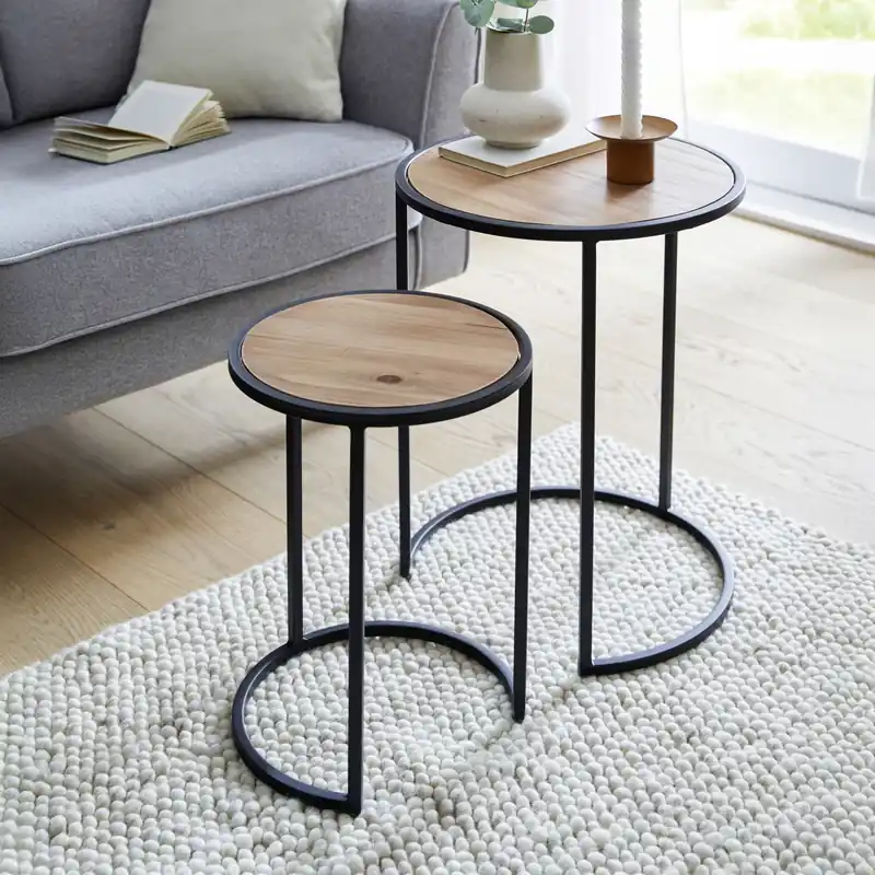 Beistelltisch "Circle", 2er Set Neue Ware