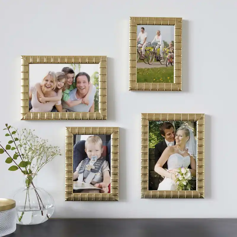 Begrenztes Angebot Bilderrahmen "Gold", 4er Set