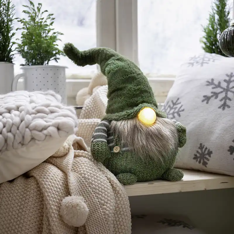 Bestseller LED-Wichtel "Green"