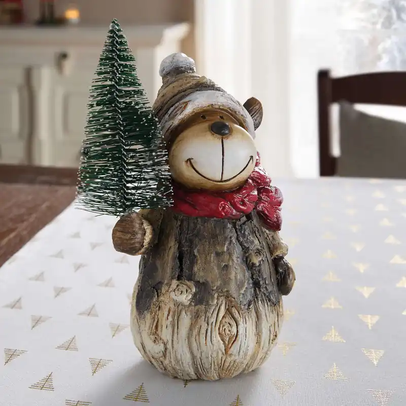 Figur "Elch mit Tanne" Neue Ware