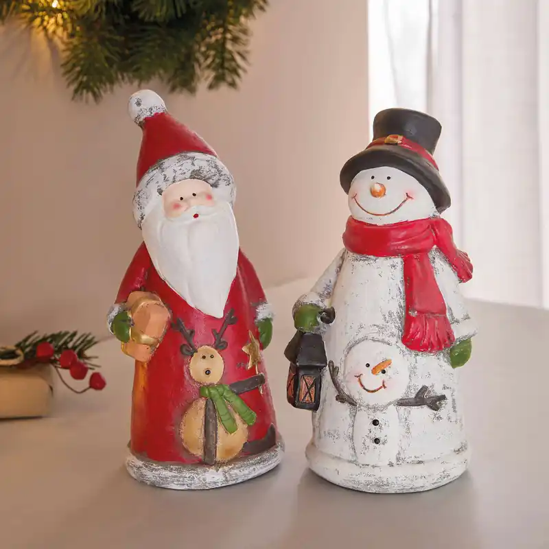 Schneemann "Roter Schal" Versand Am Gleichen Tag