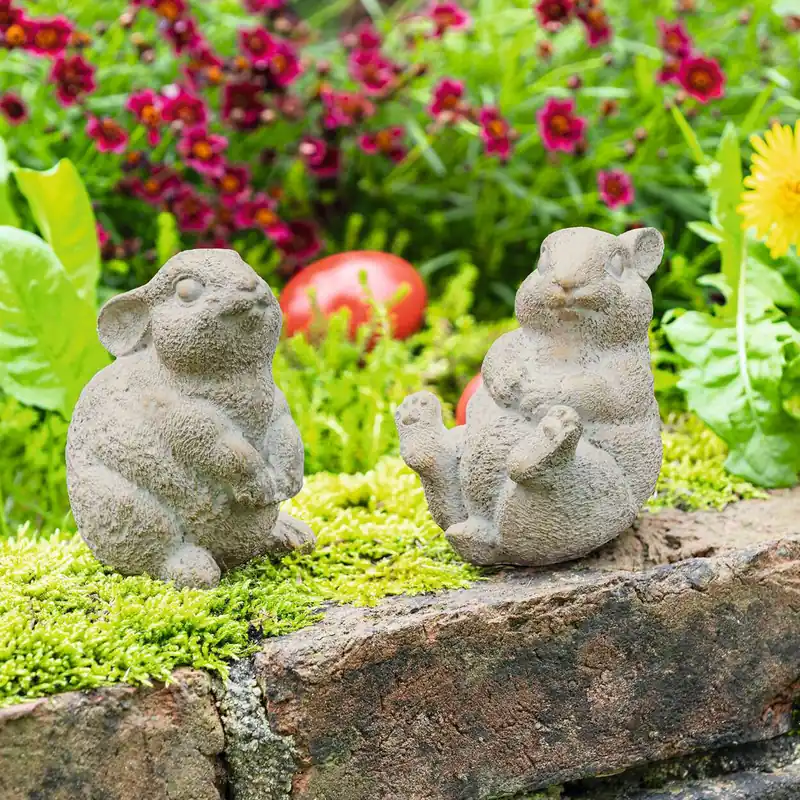 Sofort Bestellen Hase "Stone", 2er Set